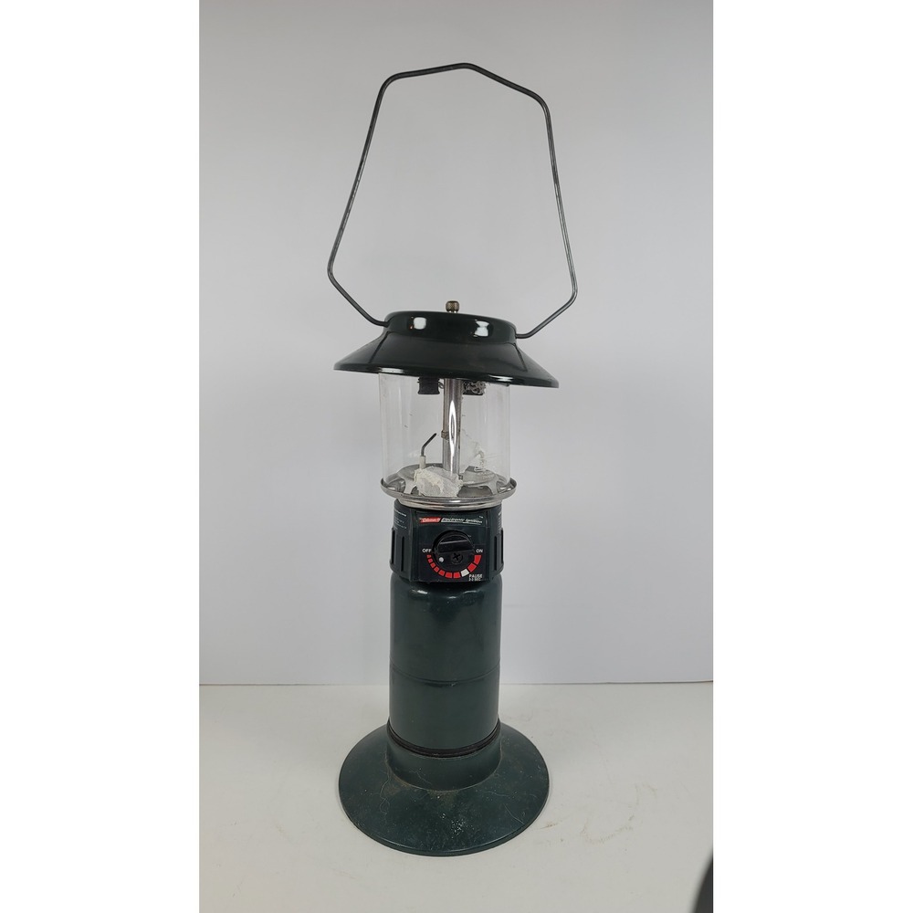 Coleman 5154B700 Propane Lantern Electronic Ignition Green Camping Light Outdoor